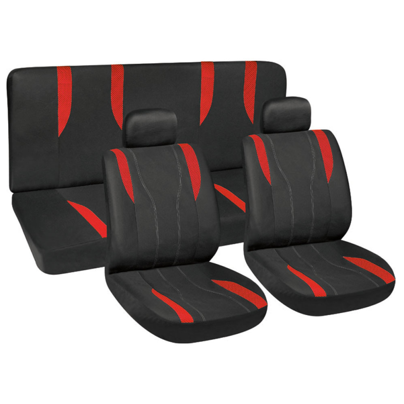 [03-5120-1] SĖDYNĖS UŽTIESIMAS BLACK/RED FD1019