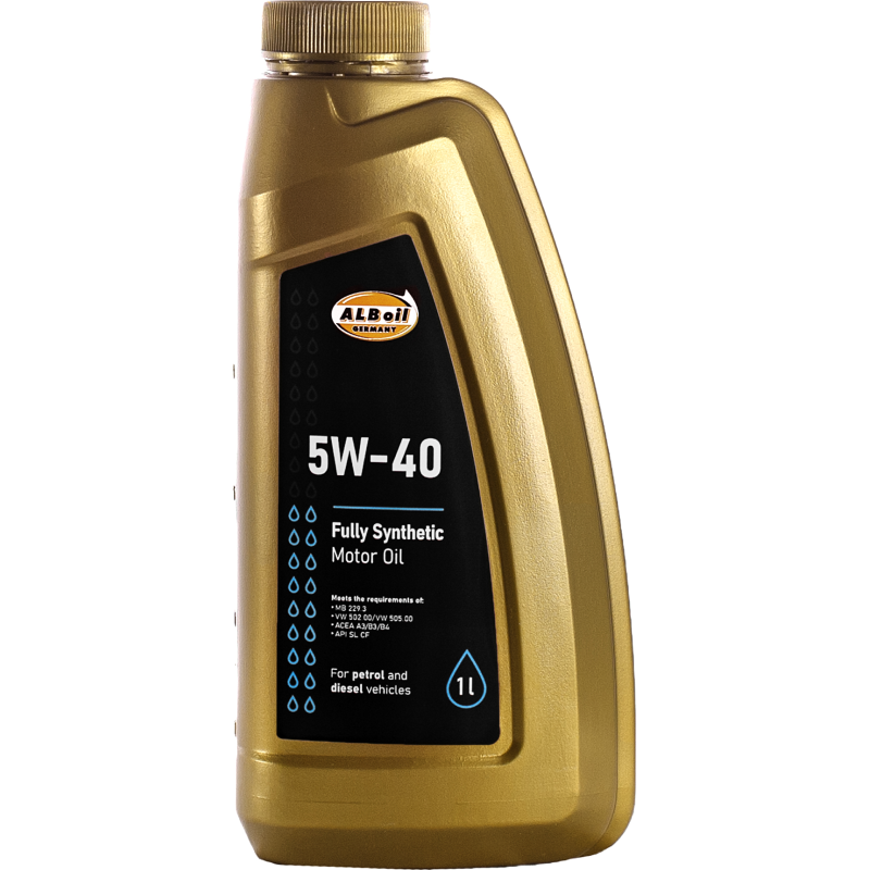 [ALBFS1L] ALB ALYVA 5W-40 PILNAI SINTET. UNIVERSALI 1L