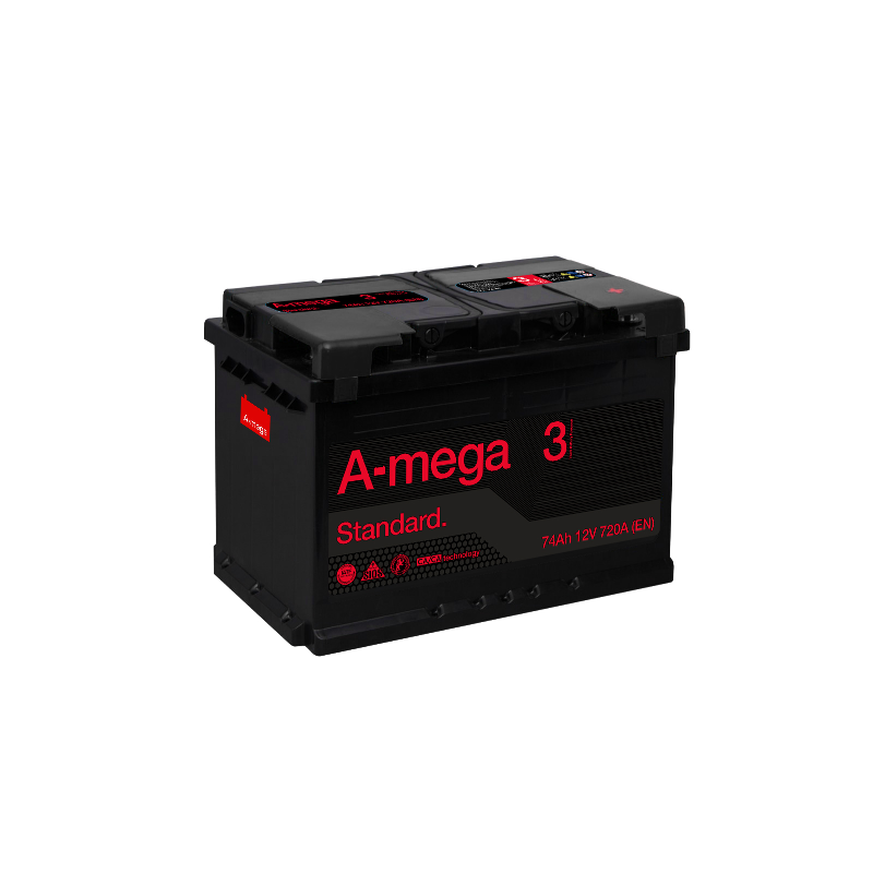 [3MS74R] BATTERY  A-MEGA STANDARD 12V/74AH/720A EN