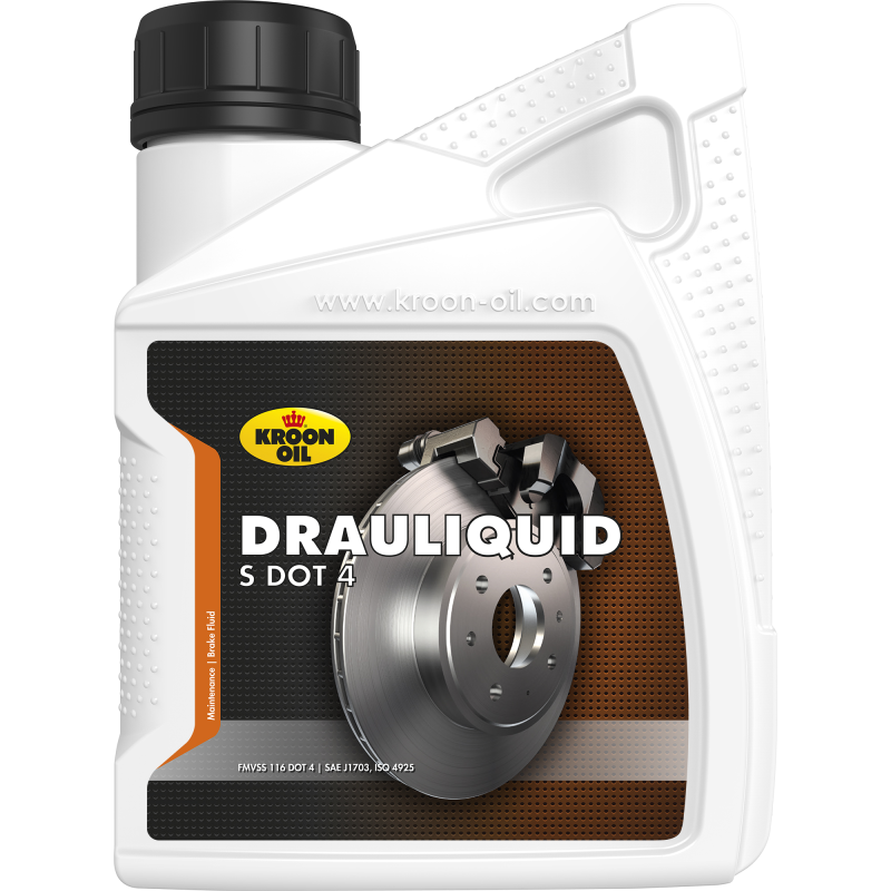 [KR35663] STABDŽIŲ SKYSTIS KROON-OIL DRAULIQUID-S DOT 4 500ML.