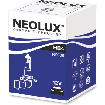 [NO-N9006] NEOLUX LEMPUTĖS HB4 51W 12V P22D 9006