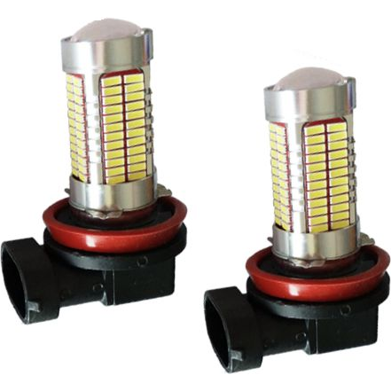 [ALLH11-106SMD] LEMPUTĖS H8/H11/H16 LED 106SMD CANBUS 12V (2VNT)