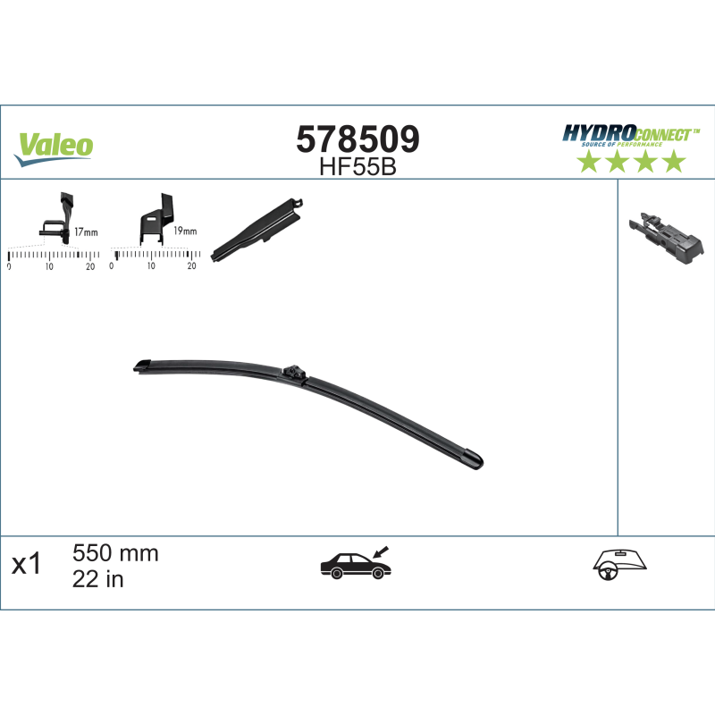 [HC578509] VALEO VALYTUVAI HF55B 55CM HYDROCONNECT