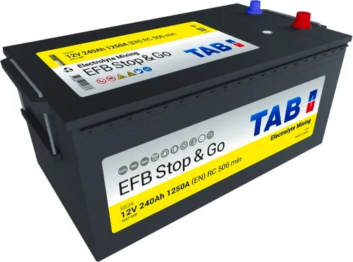 [TEFB-190(3)] AKUMULIATORIUS TAB 190AH L EFB STOP & GO 1100EN