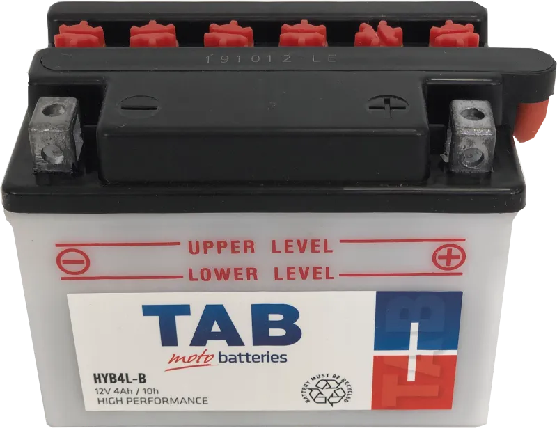 [HYB4LB] MOTOCIKLINIS AKUMULIATORIUS TAB YB4LB 4AH 12V A