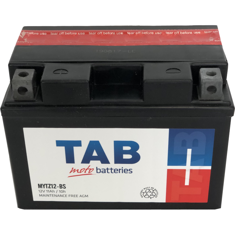 [MYTZ12BS] MOTOCIKLINIS AKUMULIATORIUS TAB AGM YTZ12S 11AH 12V A