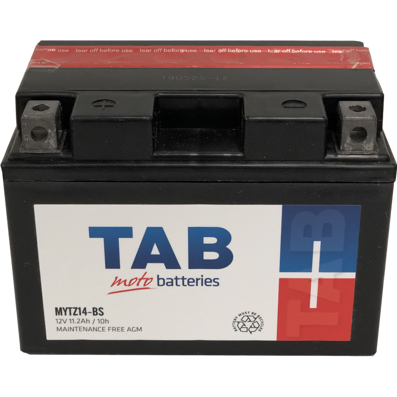 [MYTZ14BS] MOTOCIKLINIS AKUMULIATORIUS TAB AGM YTZ14S 11,2AH 12V A
