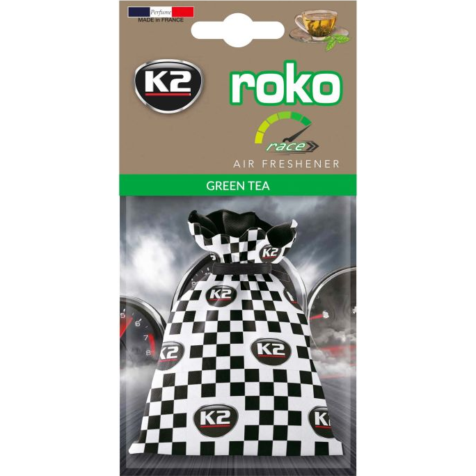 [K2V822R] ORO GAIVIKLIAI K2 ROKO RACE GREEN TEA  25G.