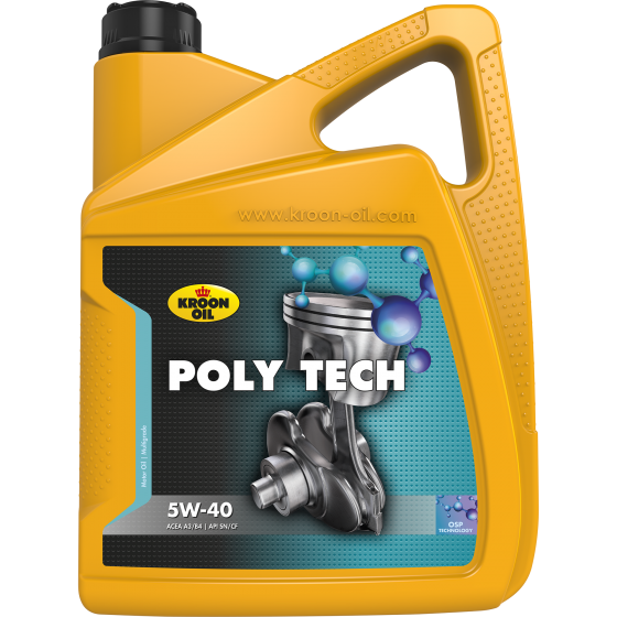 [KR36140] ALYVA  KROON-OIL POLY TECH 5W-40 5L.