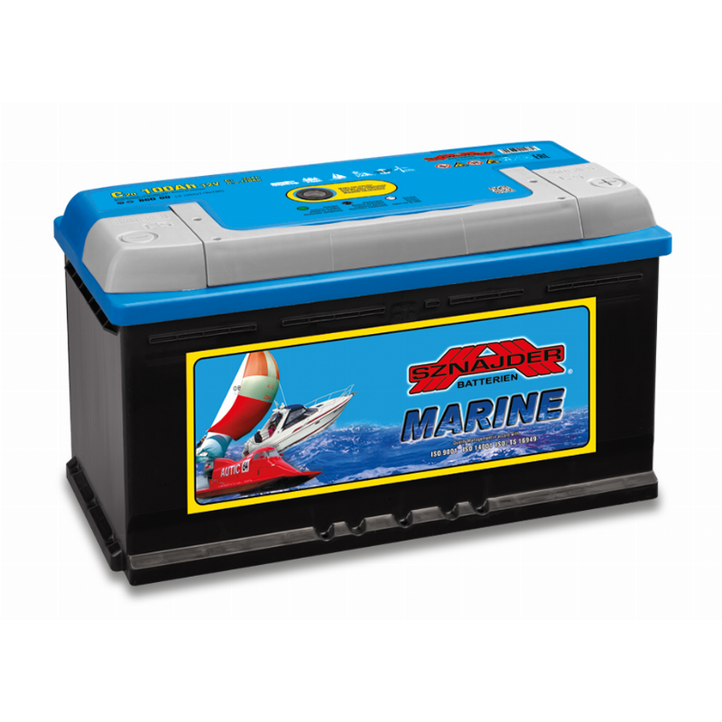 [SZM100R] AKUMULIATORIUS SZNAJDER MARINE 12V/100AH/ EN 86000