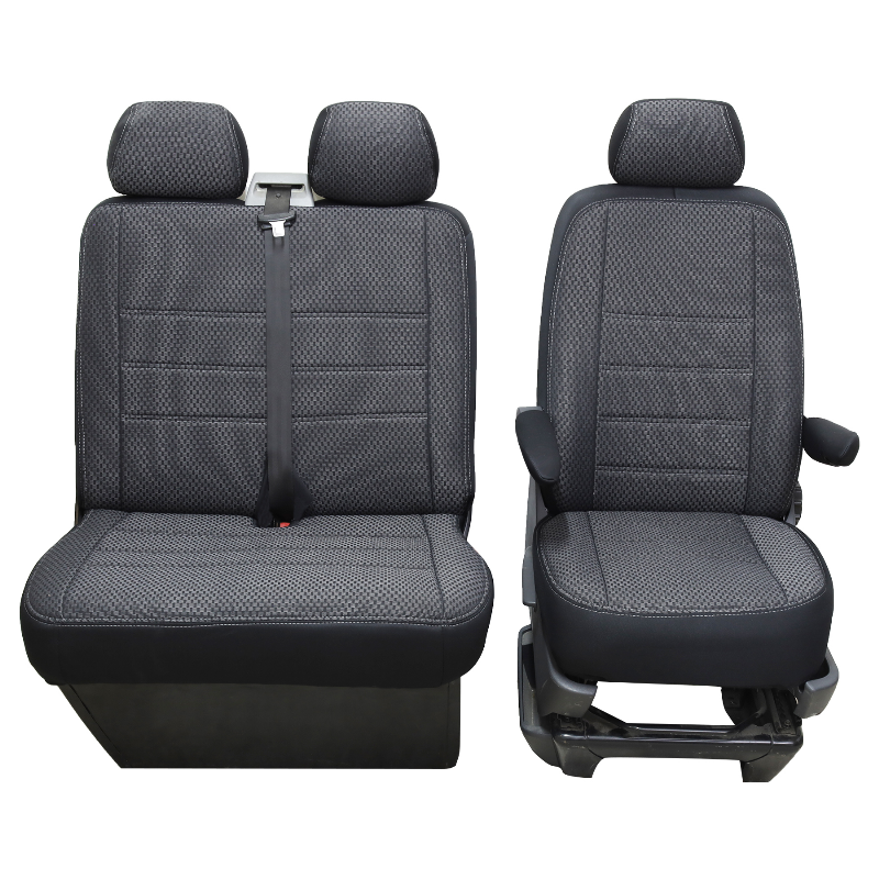 [CFSC008] MODELINIAI PREMIUM SĖDYNIŲ UŽVALKALAI FORD TRANSIT CUSTOM 2014-...