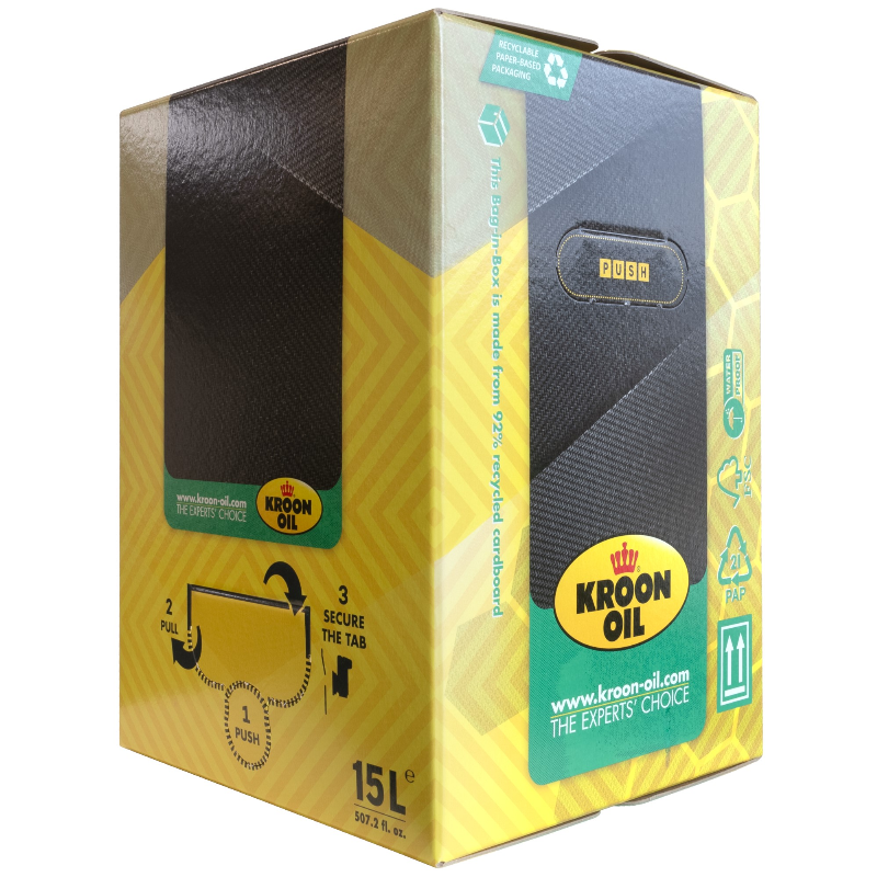 [KR37854] PUSIAU SINTETINĖ ALYVA  KROON-OIL SYNGEAR HS 75W-90 15L.