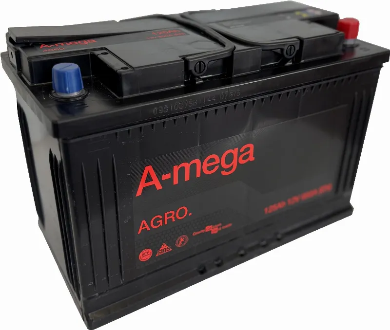 [3MS125R] AKUMULIATORIUS A-MEGA  AGRO 12V/125AH/950A EN