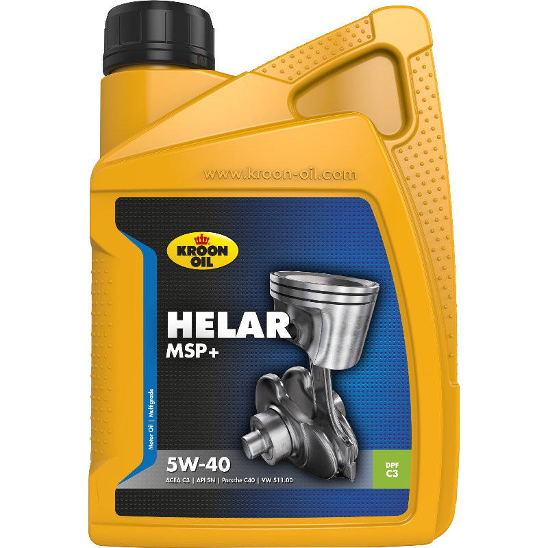 [KR36844] SINTETINĖ ALYVA  KROON-OIL HELAR MSP+ 5W-40 1L.