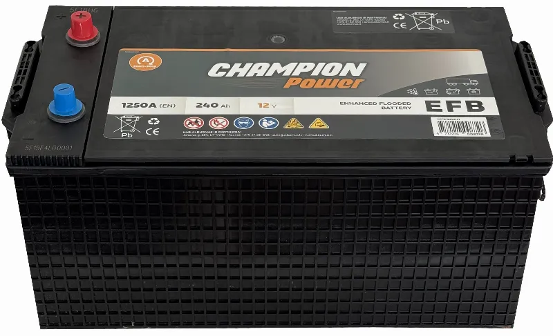 [ACPEFB240(3)] BATTERY EFB CHAMPION POWER 240AH