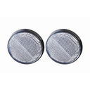 AUTOMOBILIO PRIEKABOS ATŠVAITAS APVALUS BALTAS 60MM