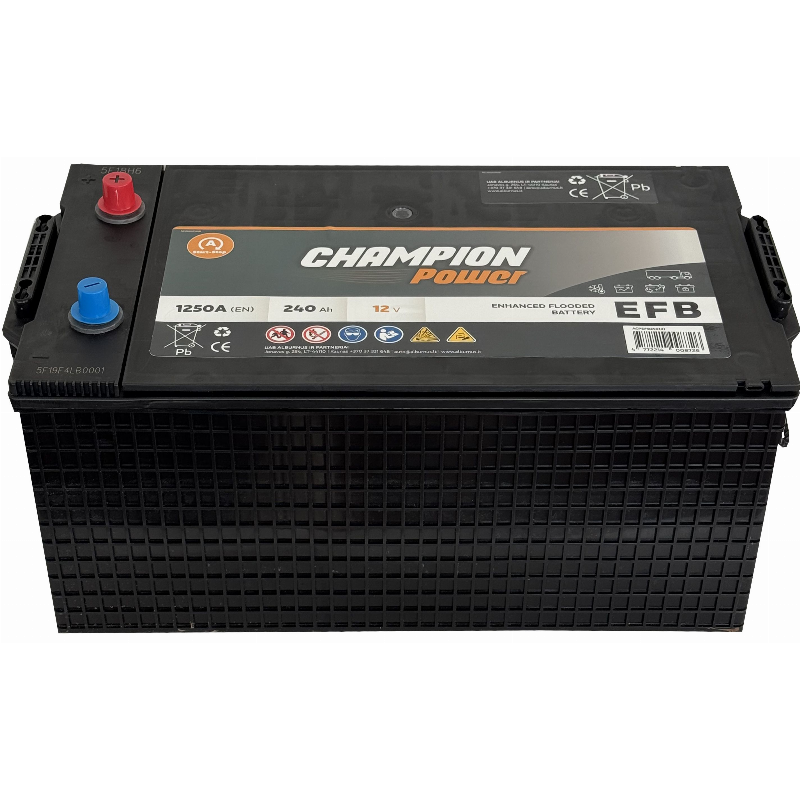[ACPEFB190(3)] BATTERY EFB CHAMPION POWER 190AH