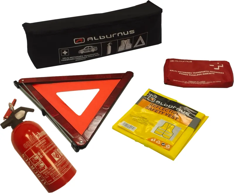 [PPR1011] 1 KG AUTOMOBILIO SAUGOS RINKINYS ''ALBURNUS''